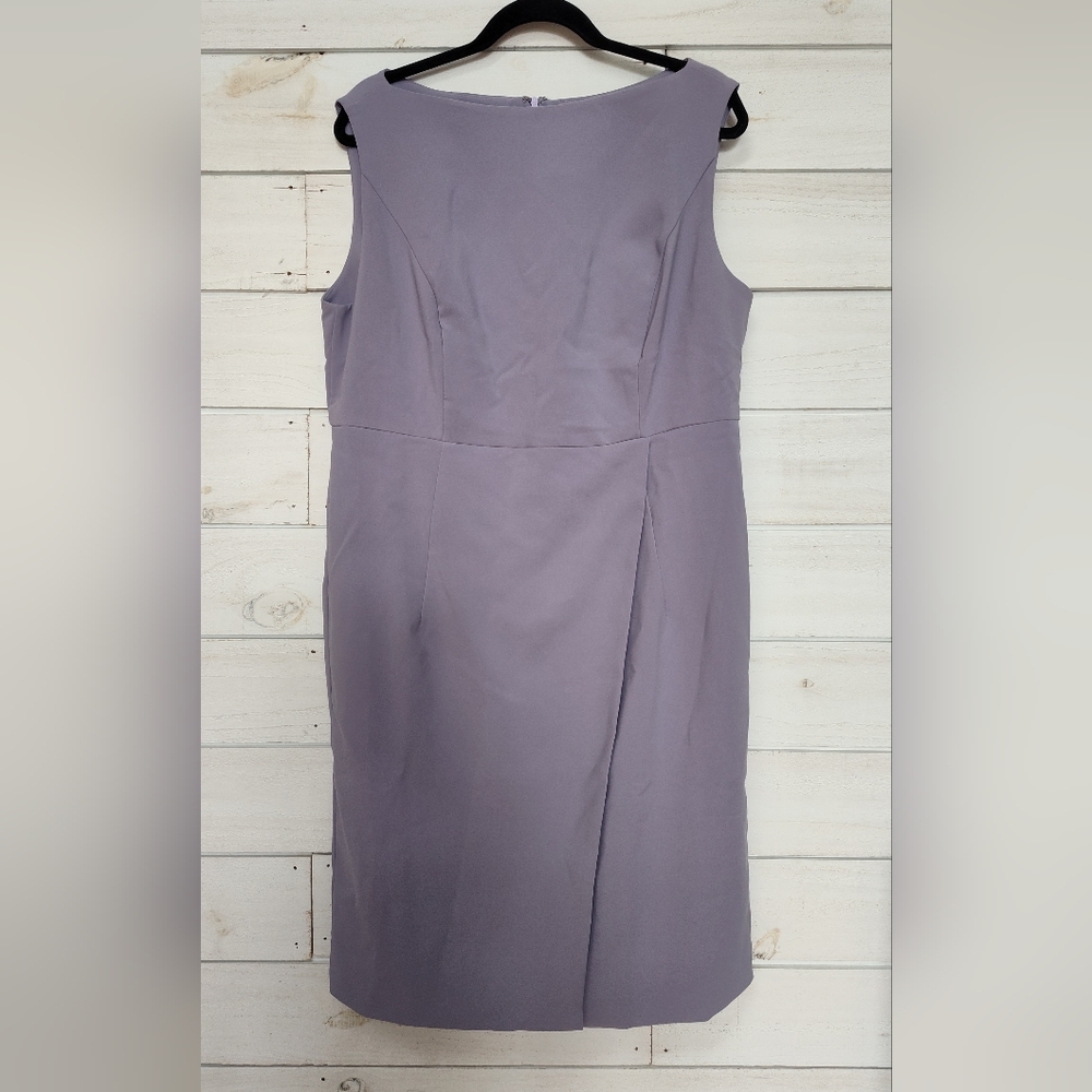 Fehaute Elegant Lavender Sleeveless Dress - XXL